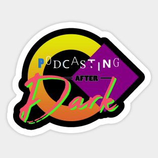 Misfits of Podcasting Sticker